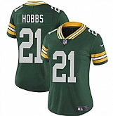 Women's Green Bay Packers #21 Nate Hobbs Green 2025 Vapor Untouchable Limited Stitched Jersey Dzhi,baseball caps,new era cap wholesale,wholesale hats